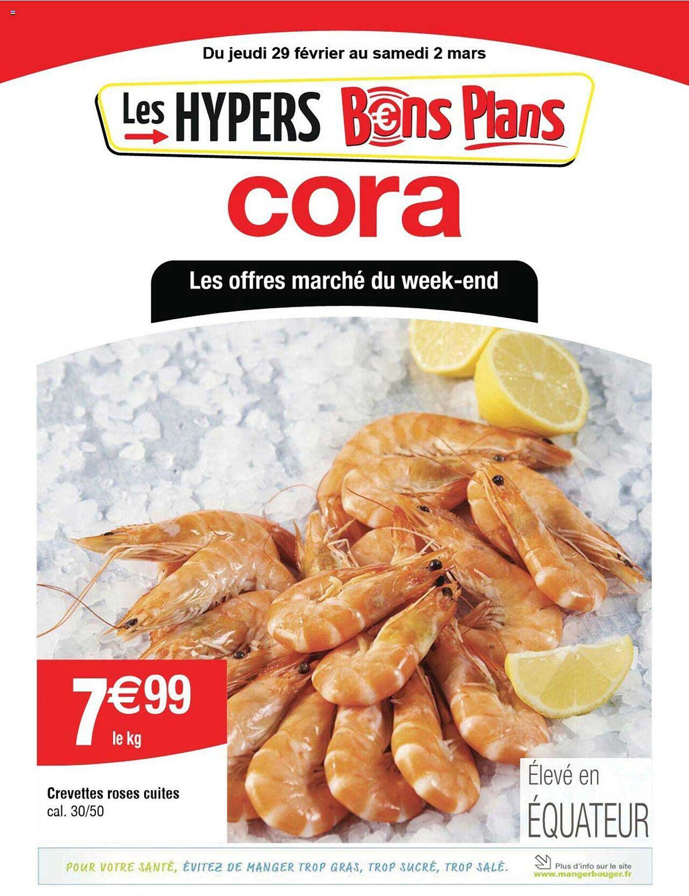 Crevettes Roses Cuites