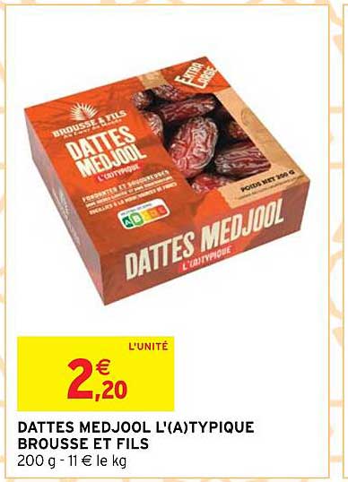 dattes medjool l'(a)typique brousse et fils