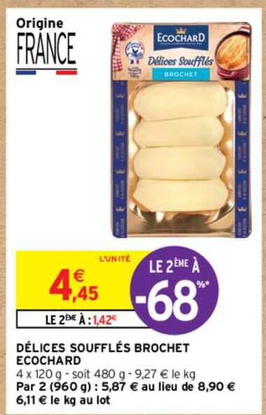 délices soufflés brochet ecochard