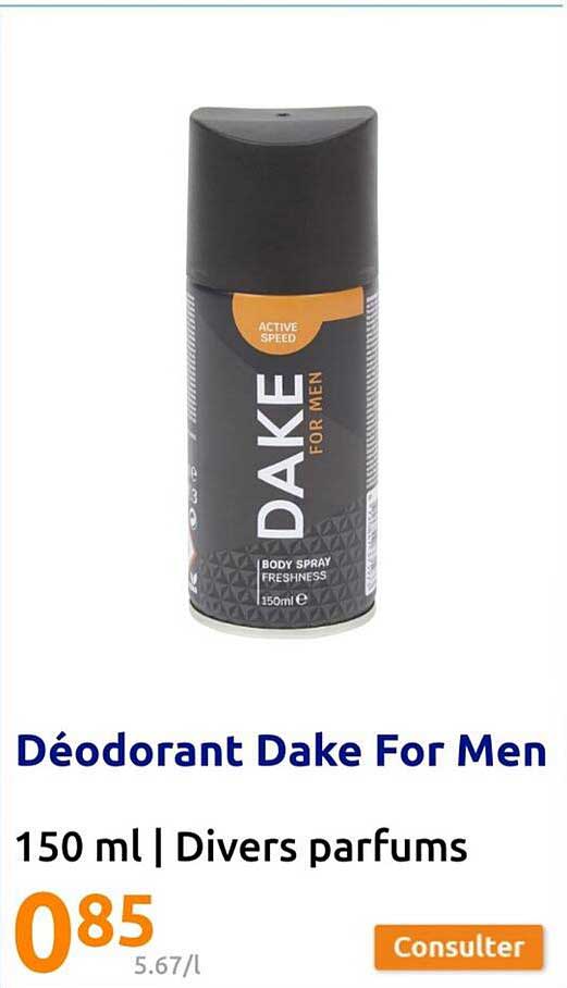 déodorant dake for men