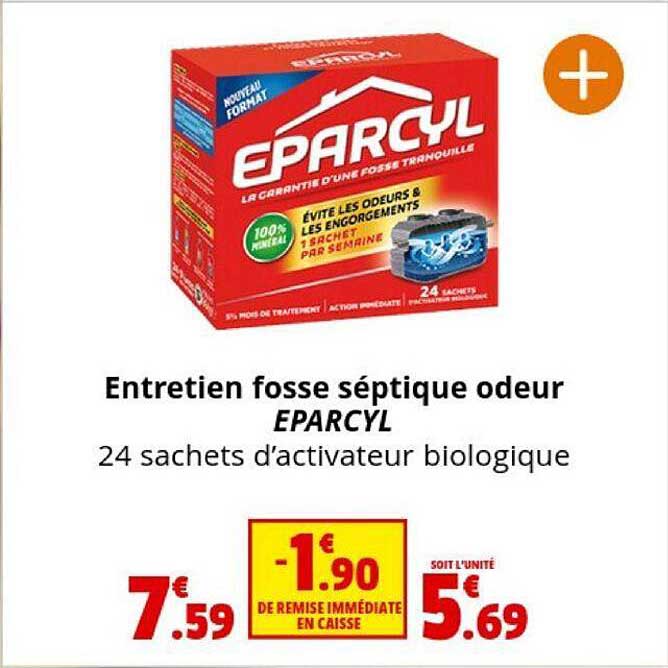 entretien fosse séptique odeur eparcyl