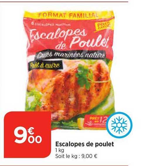 Escalopes De Poulet