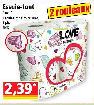 essuie-tout love