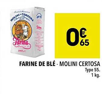 farine de blé molini certosa
