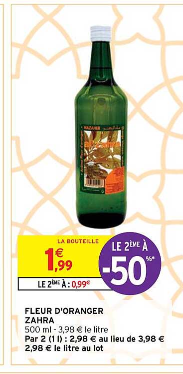 fleur d'oranger zahrea