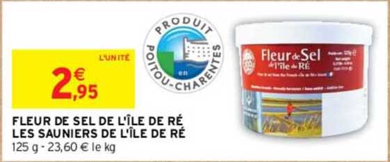 fleur de sel de l'île de ré les sauniers de l'île de ré