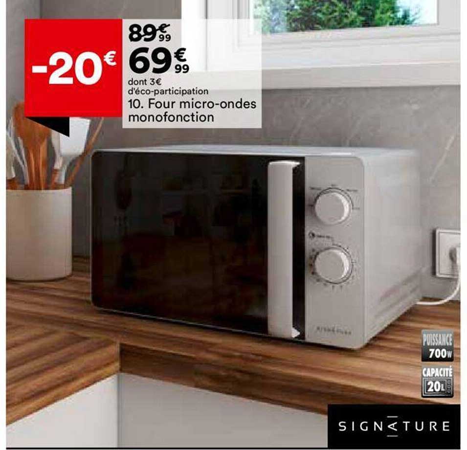 four micro-ondes monofonctions signature