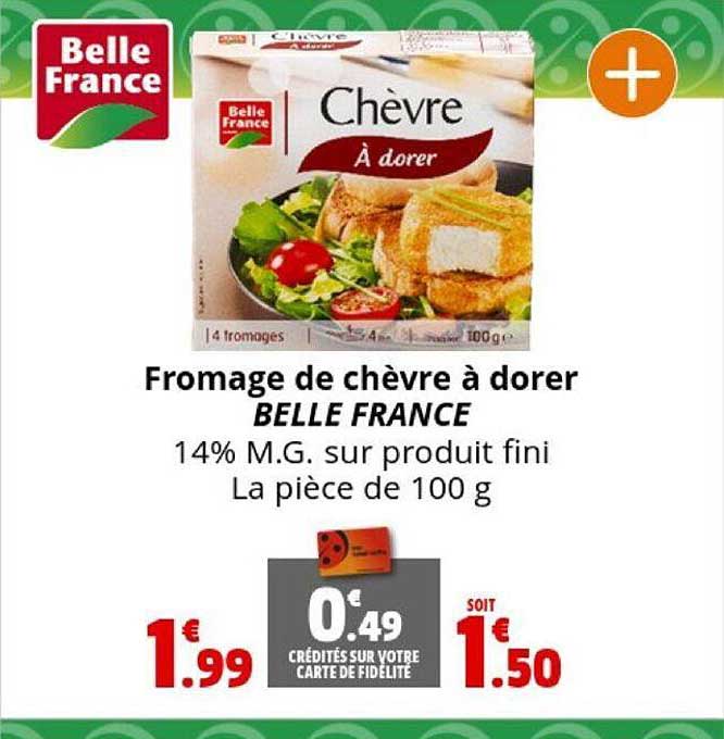 fromage de chèvre à dorer belle france