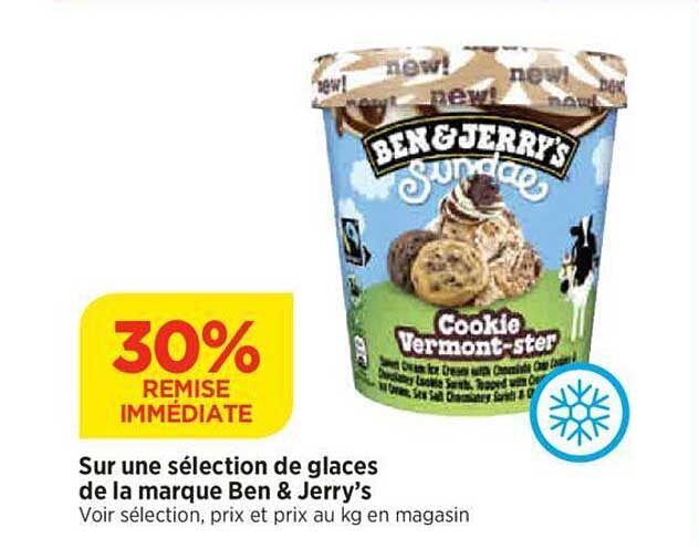Glaces De La Marque Ben & Jerry's