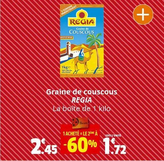 graine de couscous regia