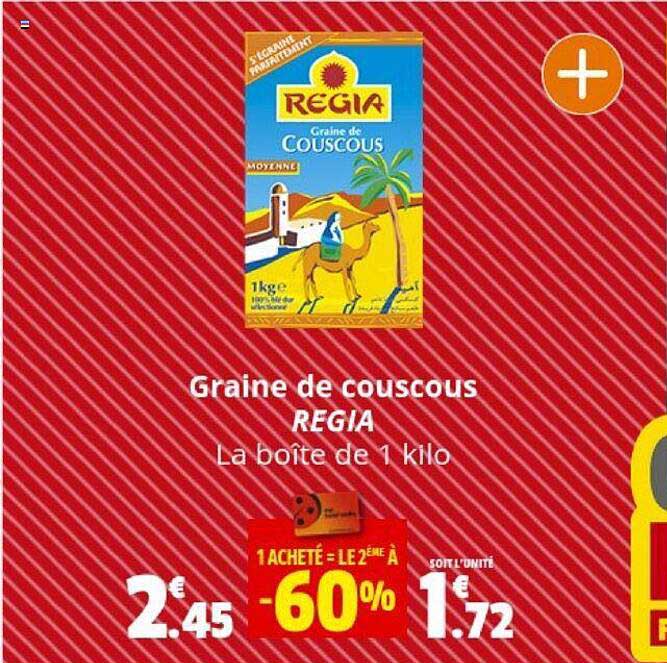 graine de couscous regia