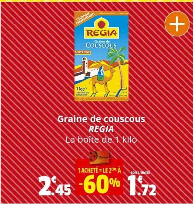 graine de couscous regia