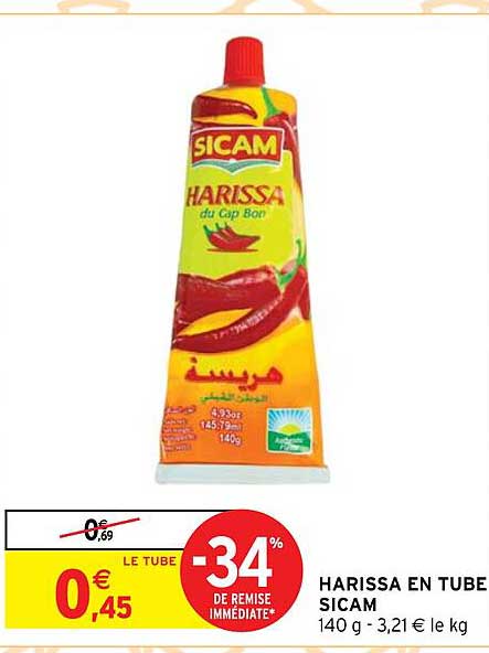 Harissa En Tube Sicam