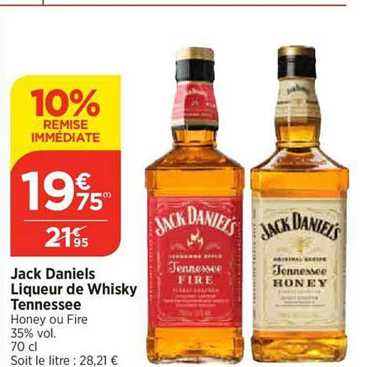 jack daniels liqueur de whisky tennessee