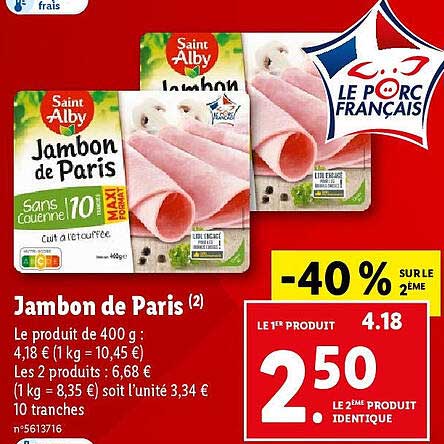 Jambon De Paris