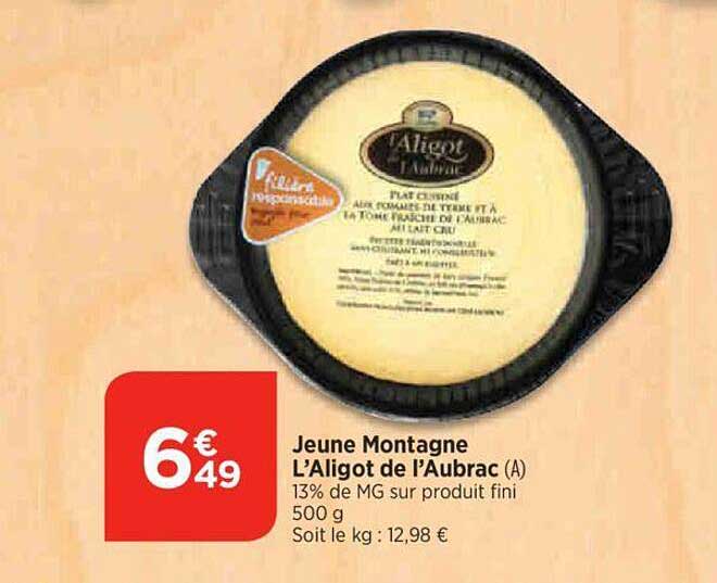 jeune montagne l'aligot de l'aubrac