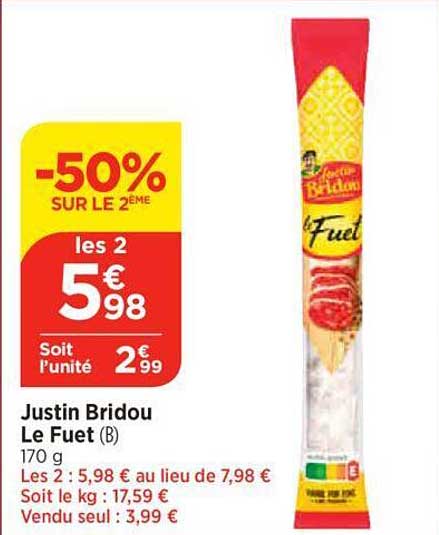 Justin Bridou Le Fuet
