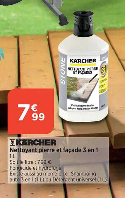 Kärcher Nettoyant Pierre Et Façade 3 En 1