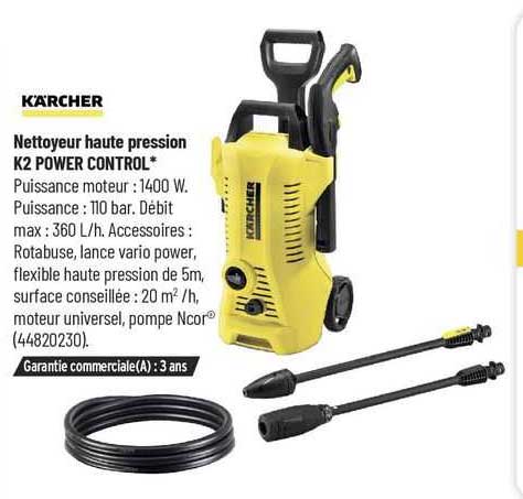 kärcher nettoyeur haute pression k2 power control