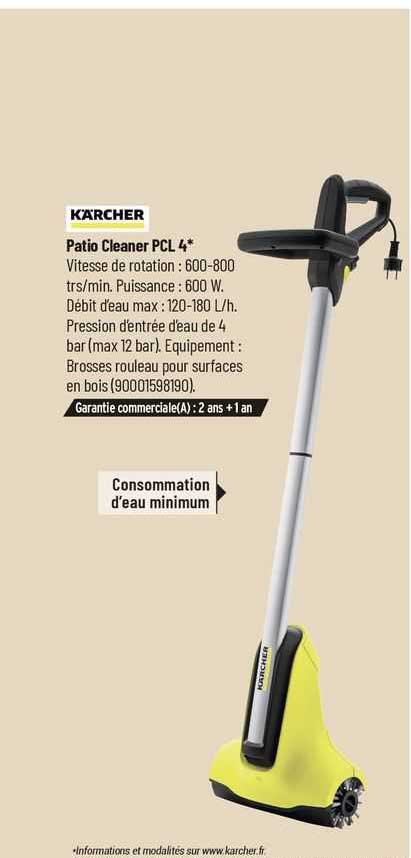 kärcher patio cleaner pcl 4