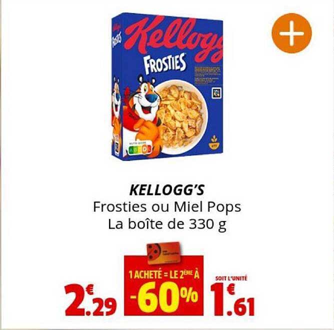 kellogg's frosties ou mile pops