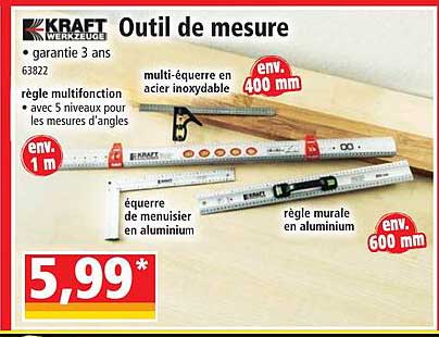 kraft outil de mesure