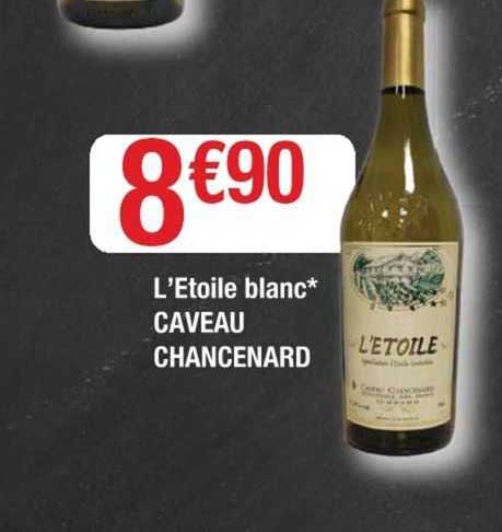 l'étoile blanc caveau chancenard