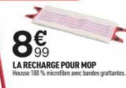 la recharge pour mop