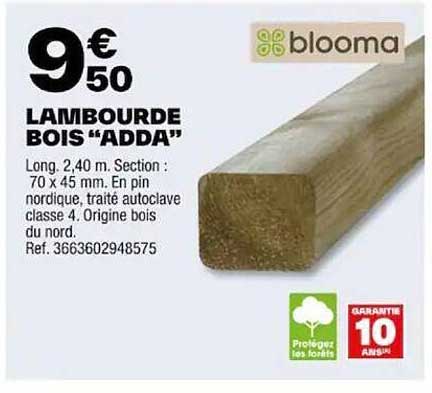 lambourde bois "adda" blooma