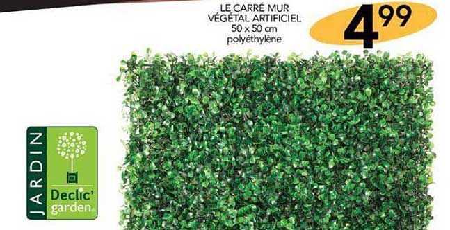 le carré mur végétal artificiel