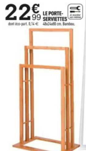 le porte-serviettes