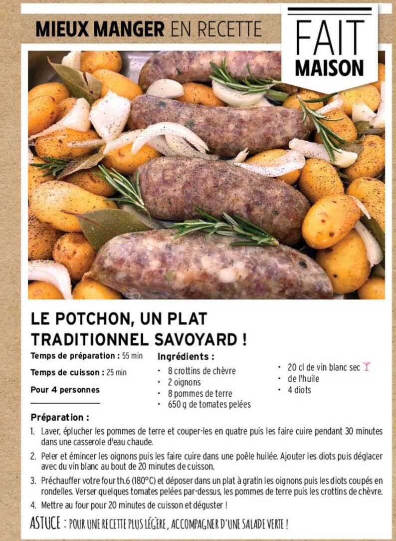 Le Potchon, Un Plat Traditionnel Savoyard !