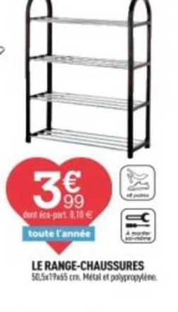 le range-chaussures