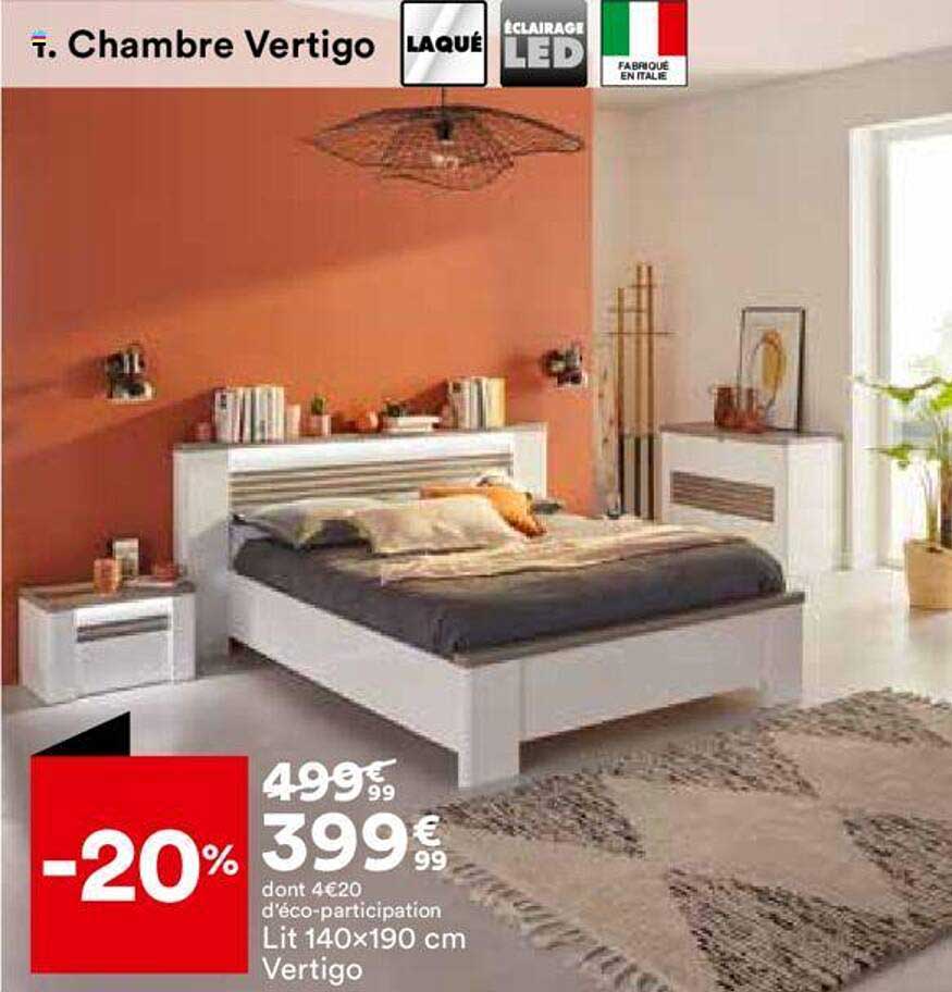 Lit 140x190 Cm Vertigo