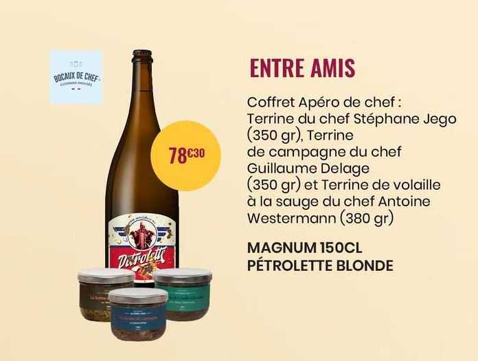 magnum 150cl pétrolette blonde