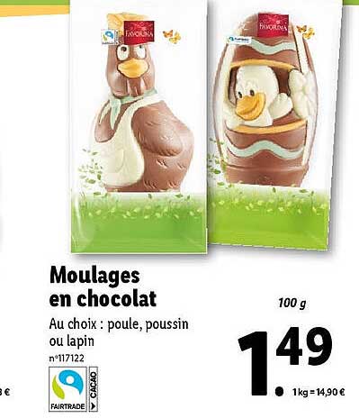 Moulages En Chocolat
