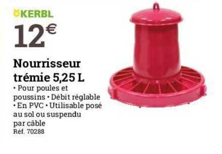 nourrisseur trémie 5.25l