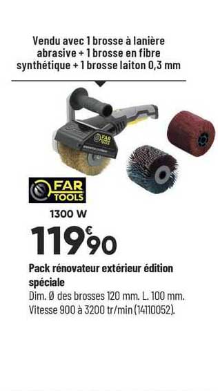 pack rénovateur extérieur édition spéciale far tools