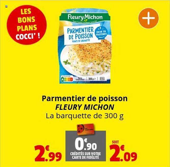parmentier de poisson  fleury michon