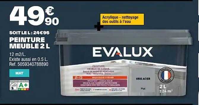 Peinture Meuble 2 L Evalux
