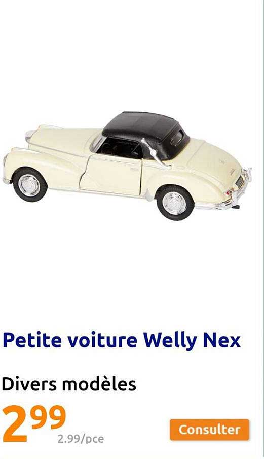 petite voiture welly nex