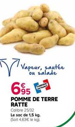pomme de terre ratte