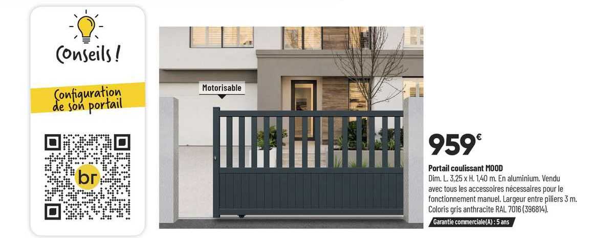 portail coulissant mood