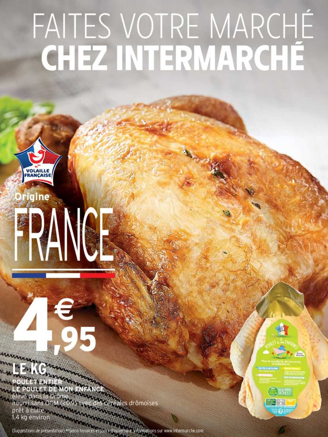 poulet entier le poulet de mon enfance