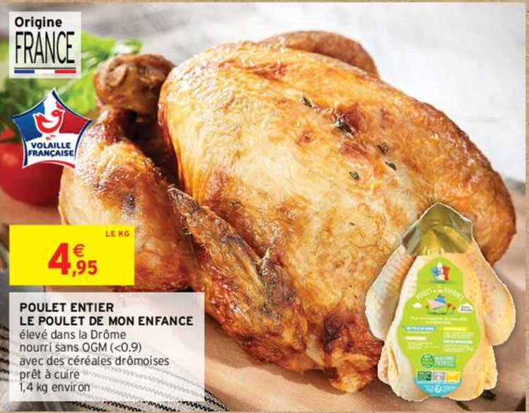 poulet entier le poulet de mon enfance