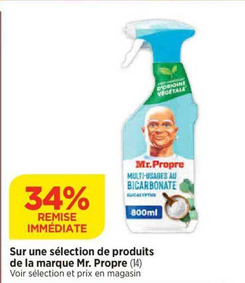 produits de la marque mr. propre
