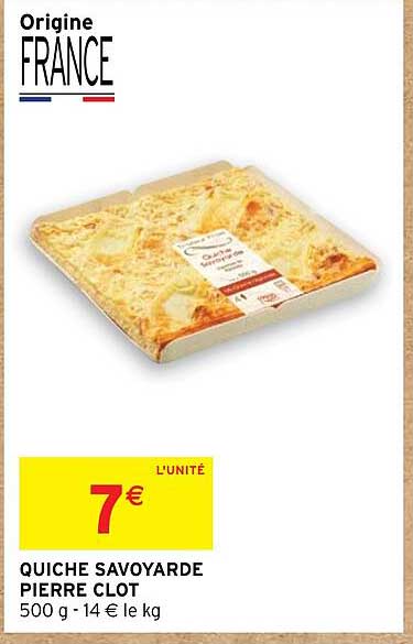 quiche savoyarde pierre clot
