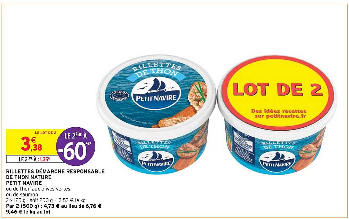 Rillettes Démarche Responsable De Thon Nature Petit Navire