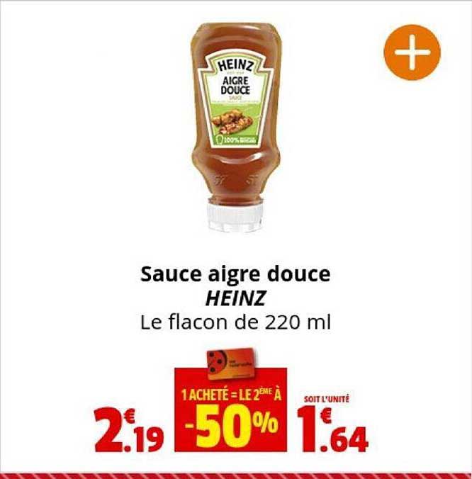 sauce aigre douce heinz