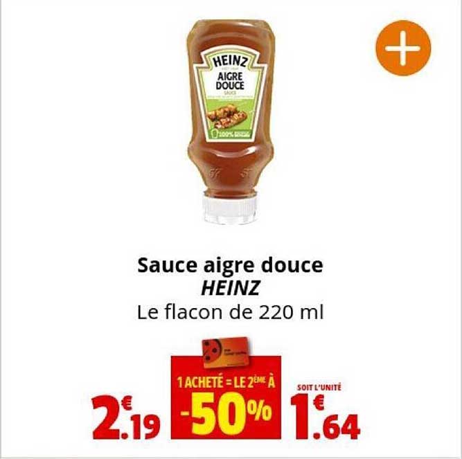 sauce aigre douce heinz